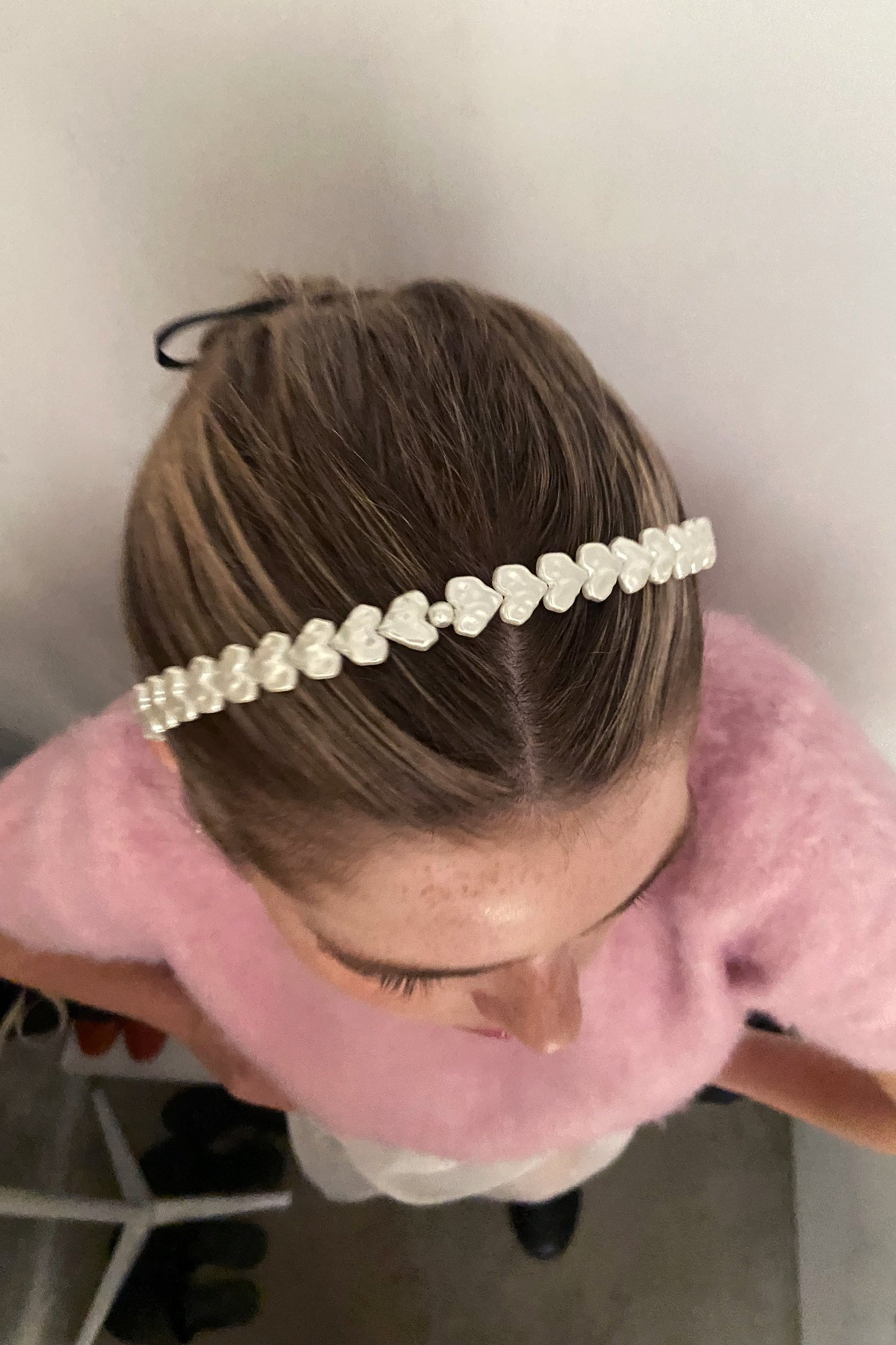 HEART PEARL HEADBAND