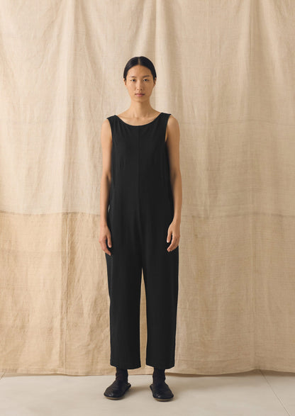 Lydia Jersey Jumpsuit | Washed Black