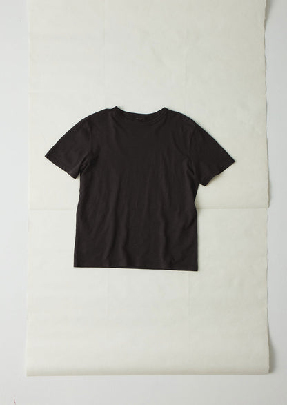 Theo Organic Cotton Short Sleeve Tee | Carbon Black