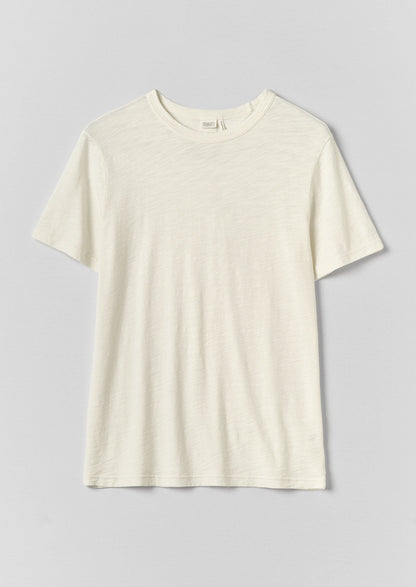 Theo Organic Cotton Short Sleeve Tee | Chalk