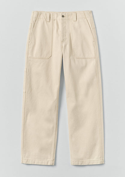 Rory Carpenter Ecru Denim Jeans | Ecru