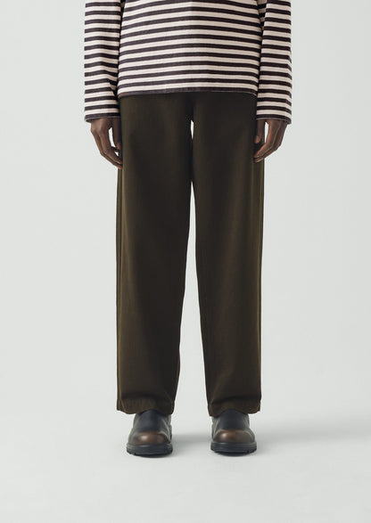 Rory Straight Leg Trousers | Iron Green