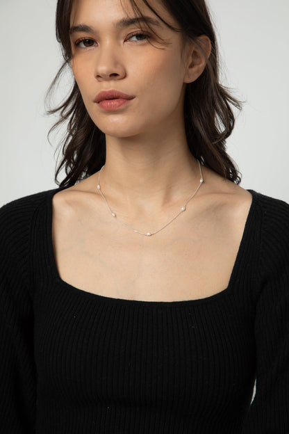 PEARL DETAIL NECKLACE