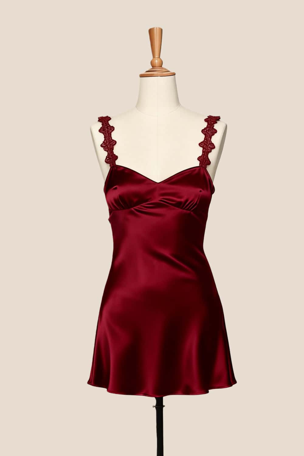 Pink Straps Satin Short Party Dress