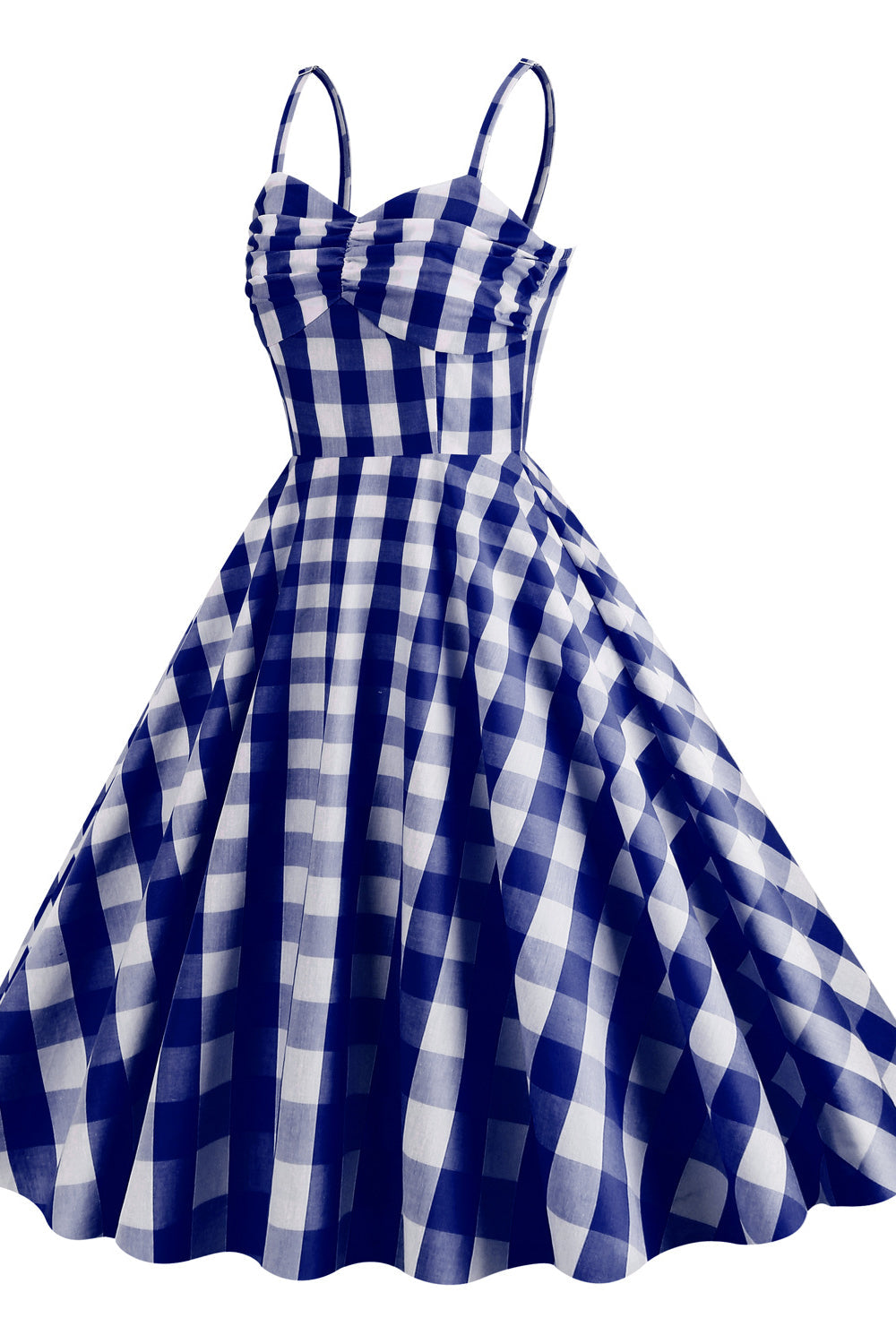 Straps Pink Plaid Barbie Dress