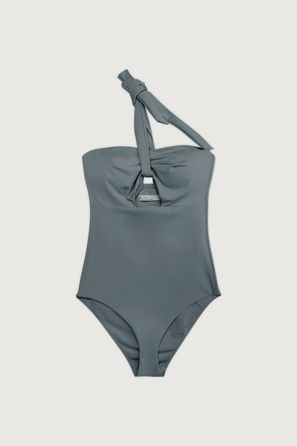 CUTOUT HALTERNECK SWIMSUIT