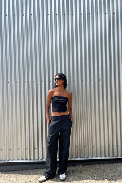COTTON NYLON CARGO PANT