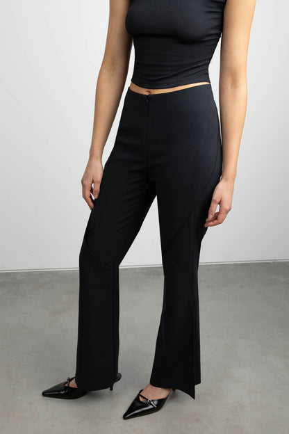 MID-RISE FLARED PANT