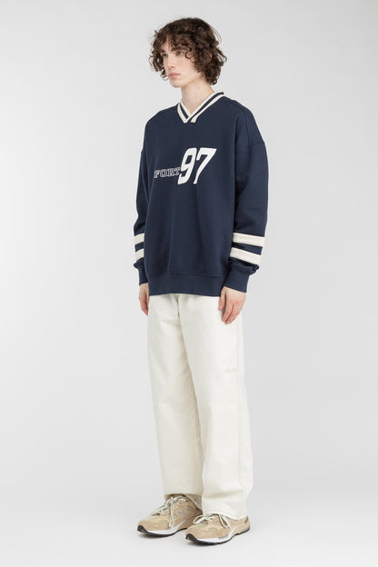 COTTON-TWILL STRAIGHT LEG CARGO PANT