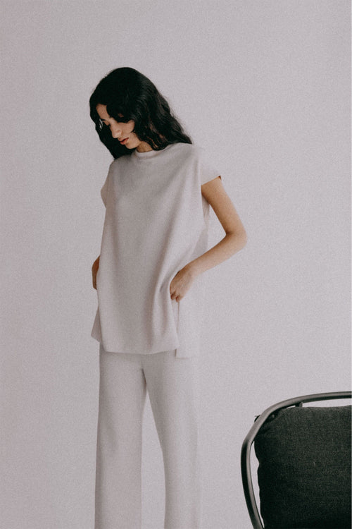 ELASTIC WAIST PANTS