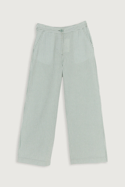 GINGHAM PANTS