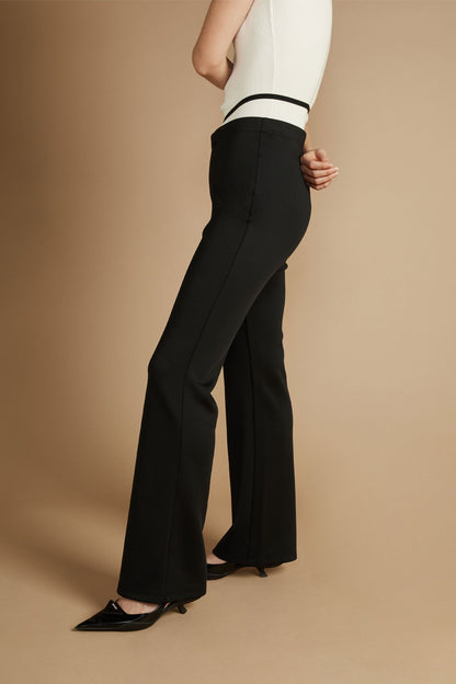LOW RISE PANT WITH WAIST TIE
