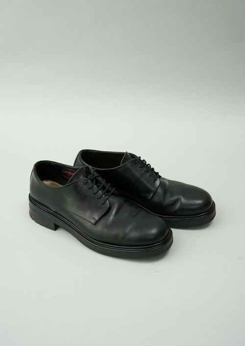 Reworn Sturlini Leather Derby Shoes Size 40 (588) | Black