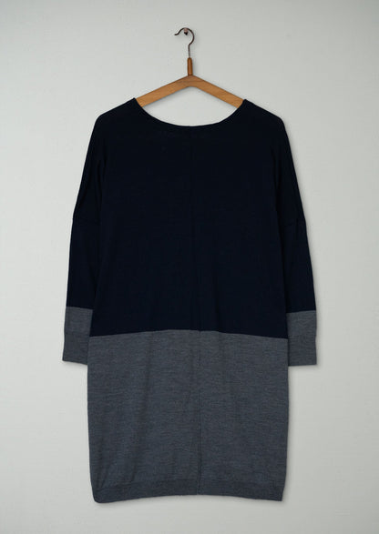 Reworn Jumper Dress Size S (628) | Multi