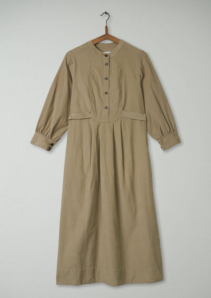 Reworn Bib Front Needlecord Dress Size 6 (1528) | Pebble