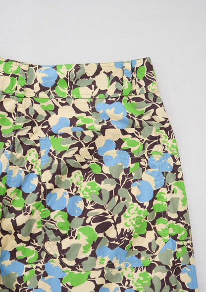 Reworn Hedgerow Print Trousers Size 6 (1245) | Multi