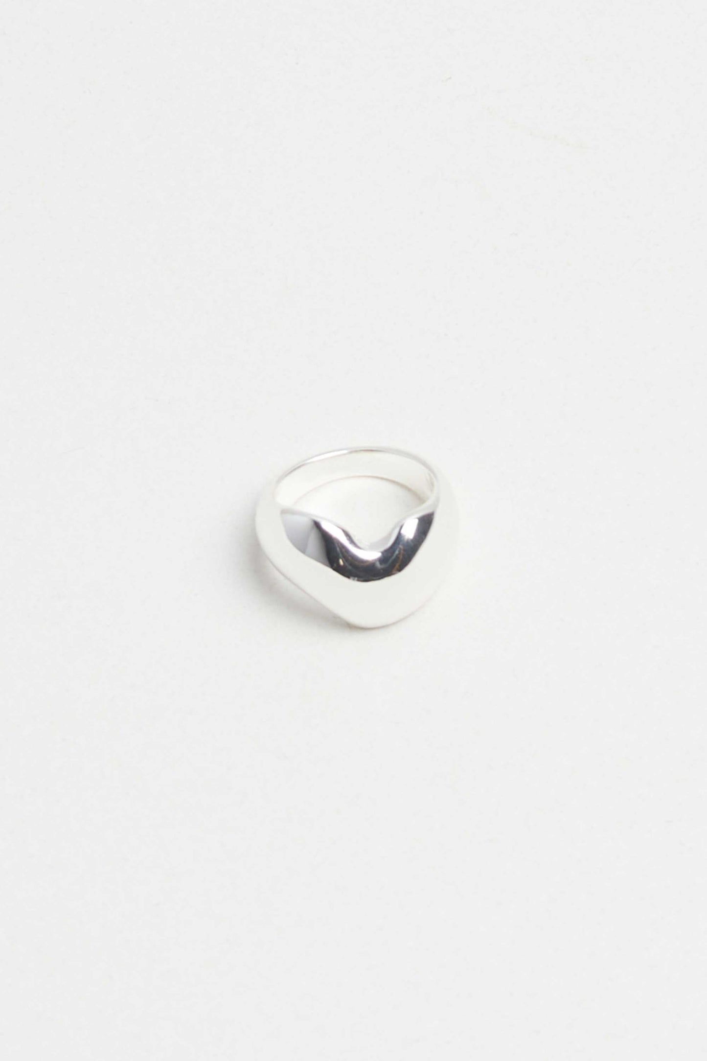 BOLD ABSTRACT DOME RING