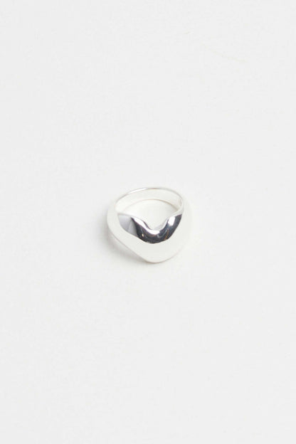 BOLD ABSTRACT DOME RING