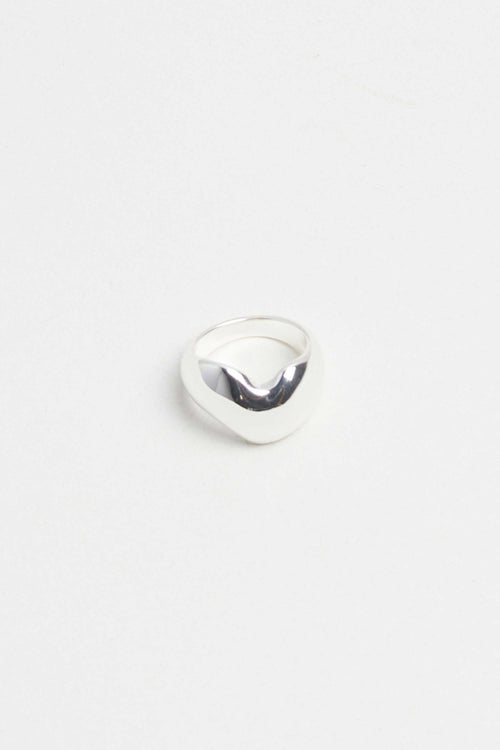 BOLD ABSTRACT DOME RING