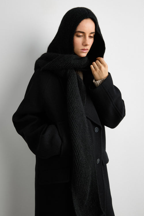 HOODED SCARF
