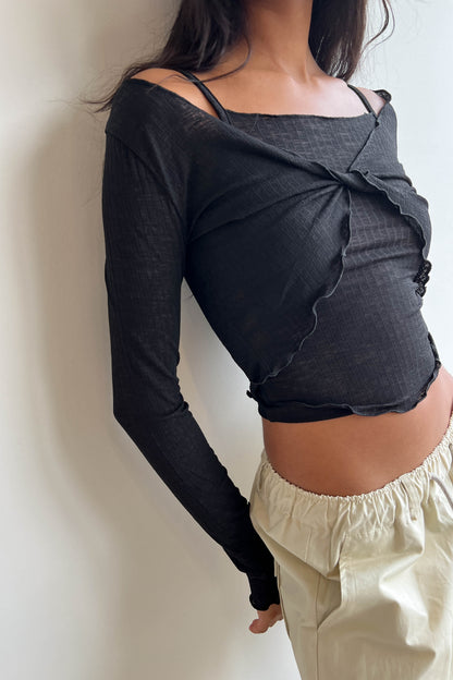 LAYERED CROP TOP