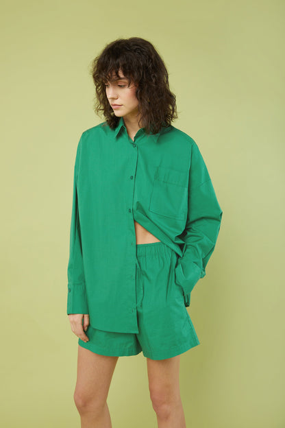 POPLIN SHORT