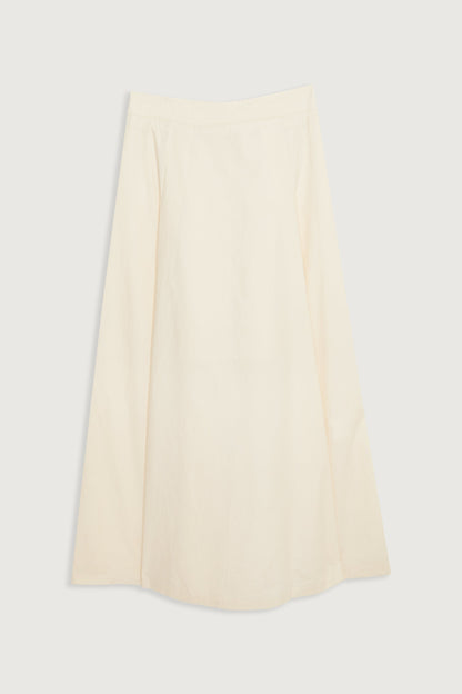 MIDI A-LINE SKIRT