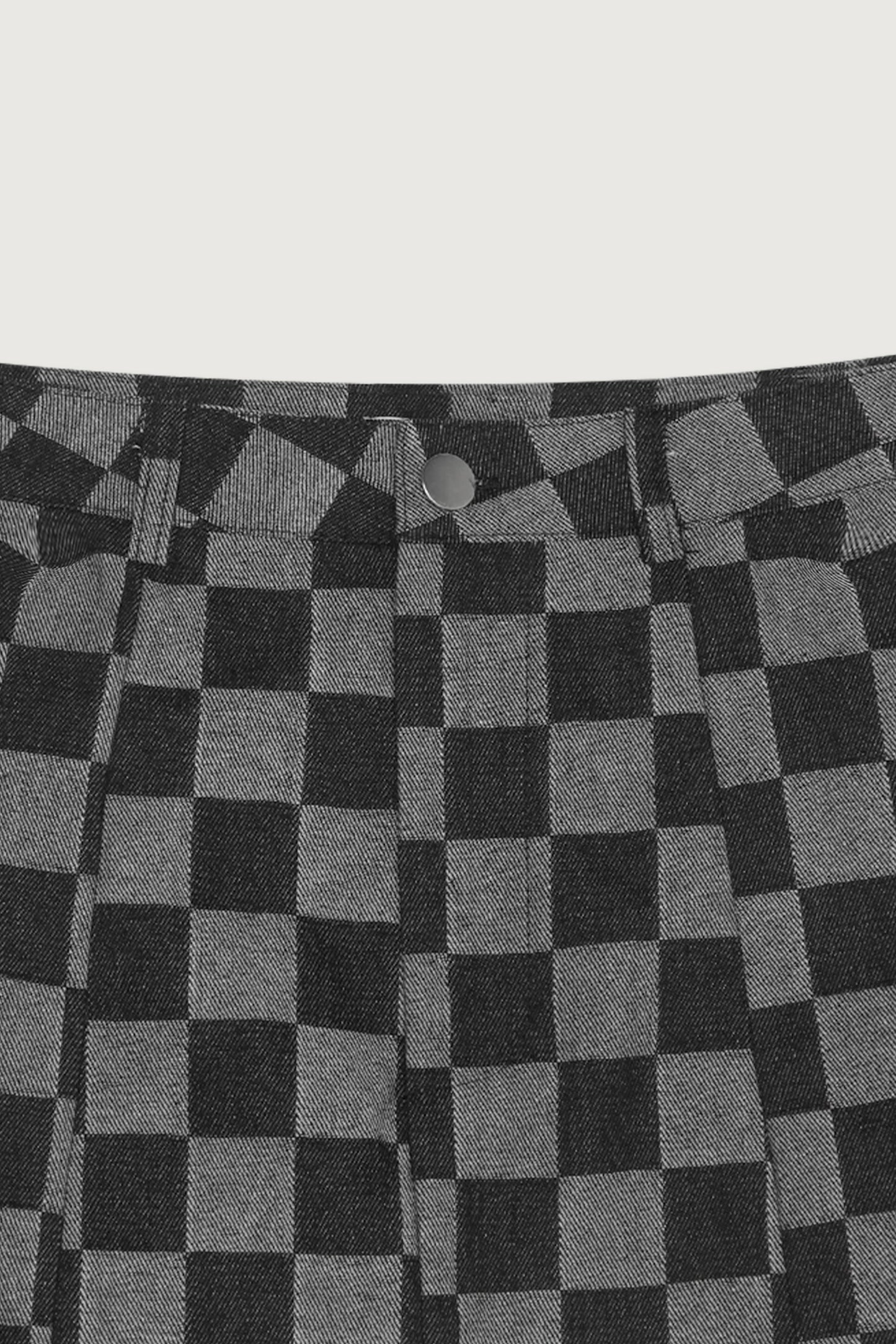 CHECKERED MINI SKIRT