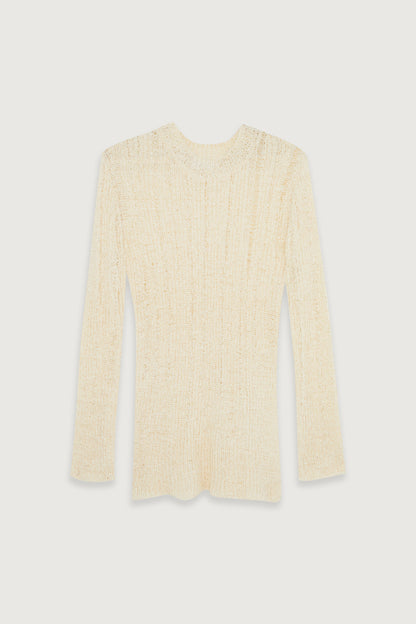 MESH KNIT SWEATER