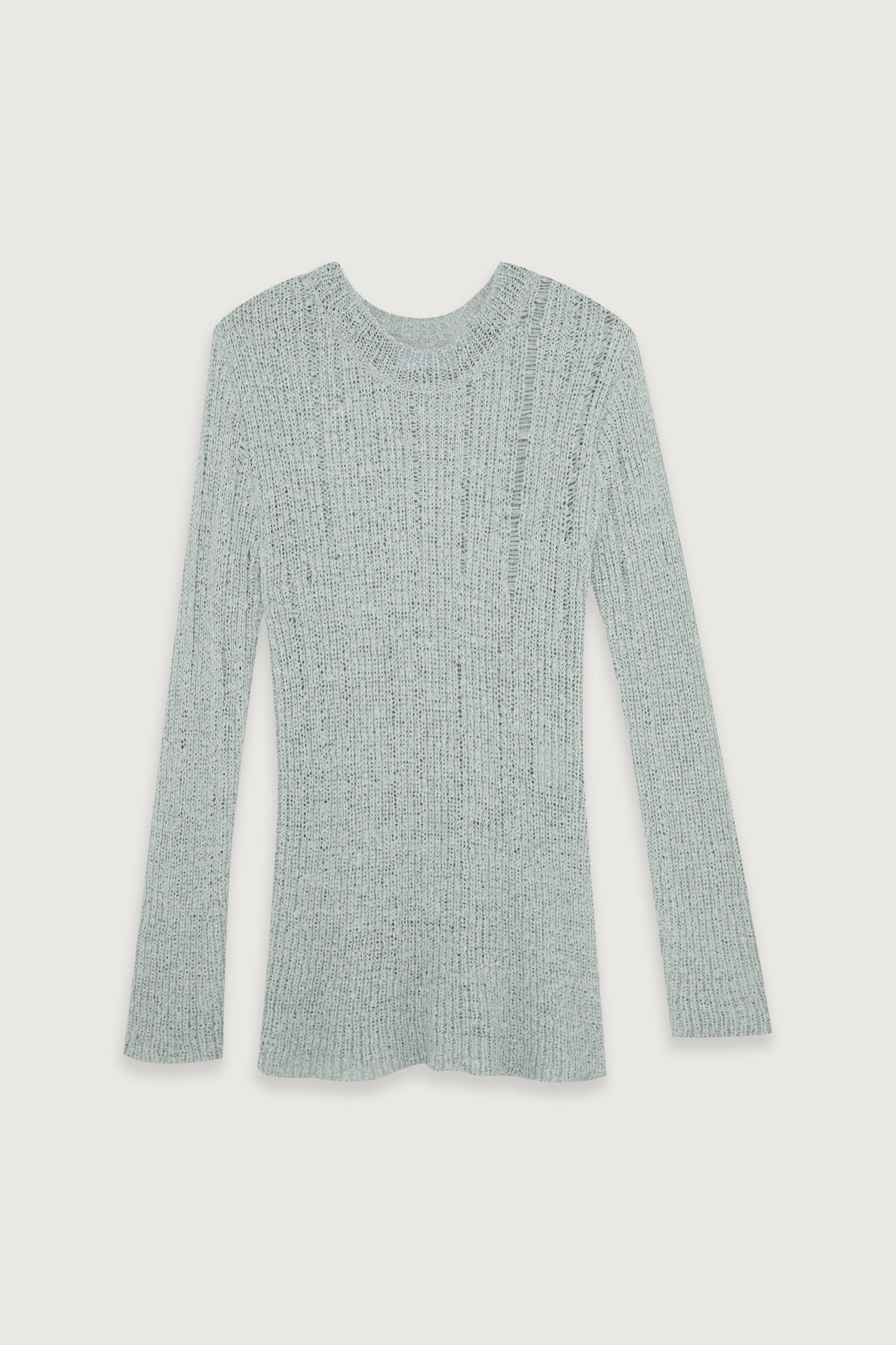 MESH KNIT SWEATER