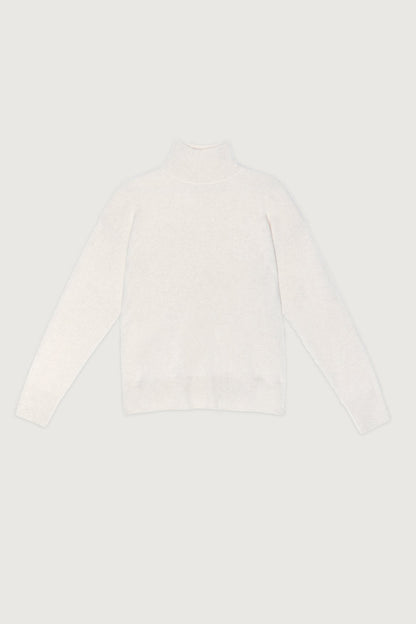 100% CASHMERE TURTLENECK SWEATER