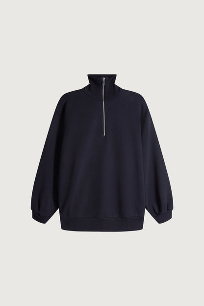 QUARTER ZIP SWEATSHIRT