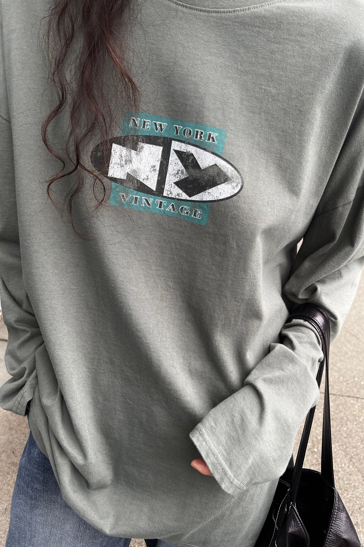 NEW YORK VINTAGE GRAPHIC TOP
