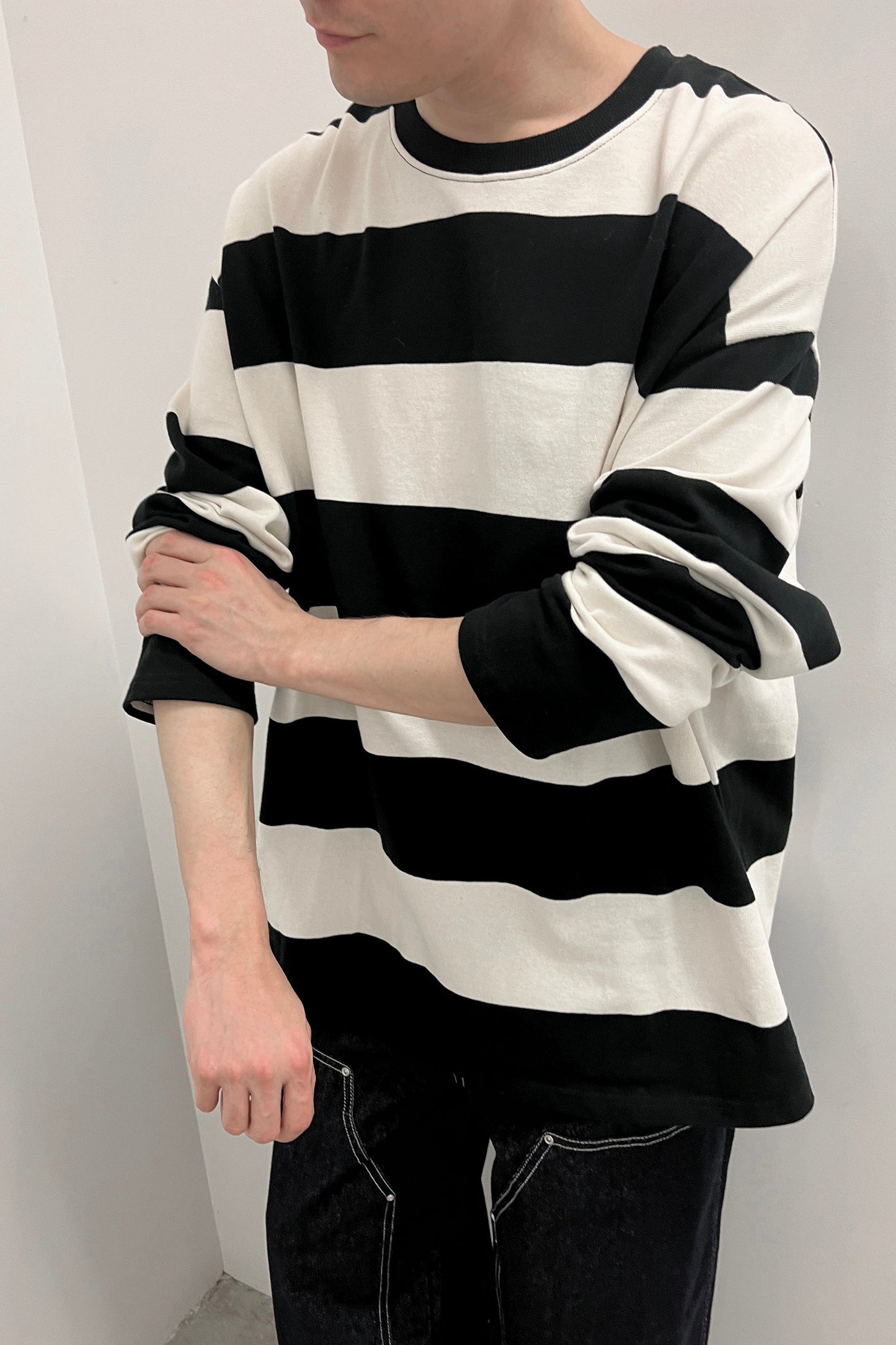 OVERSIZED STRIPED TOP