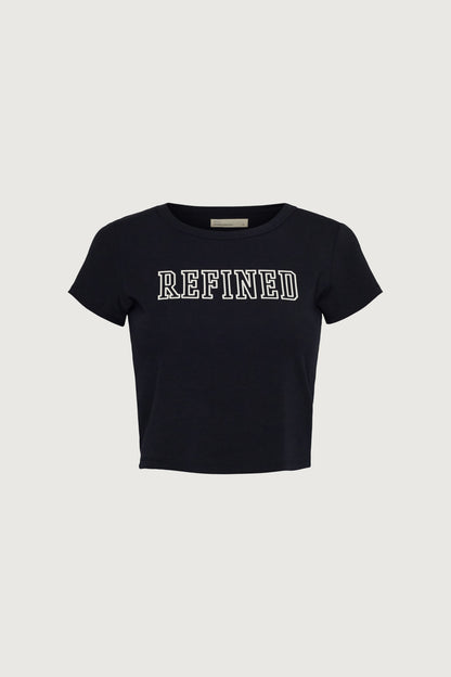"REFINED" BABY TEE