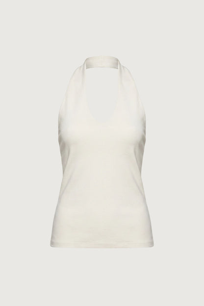 CLASSIC V-NECK HALTER TANK TOP