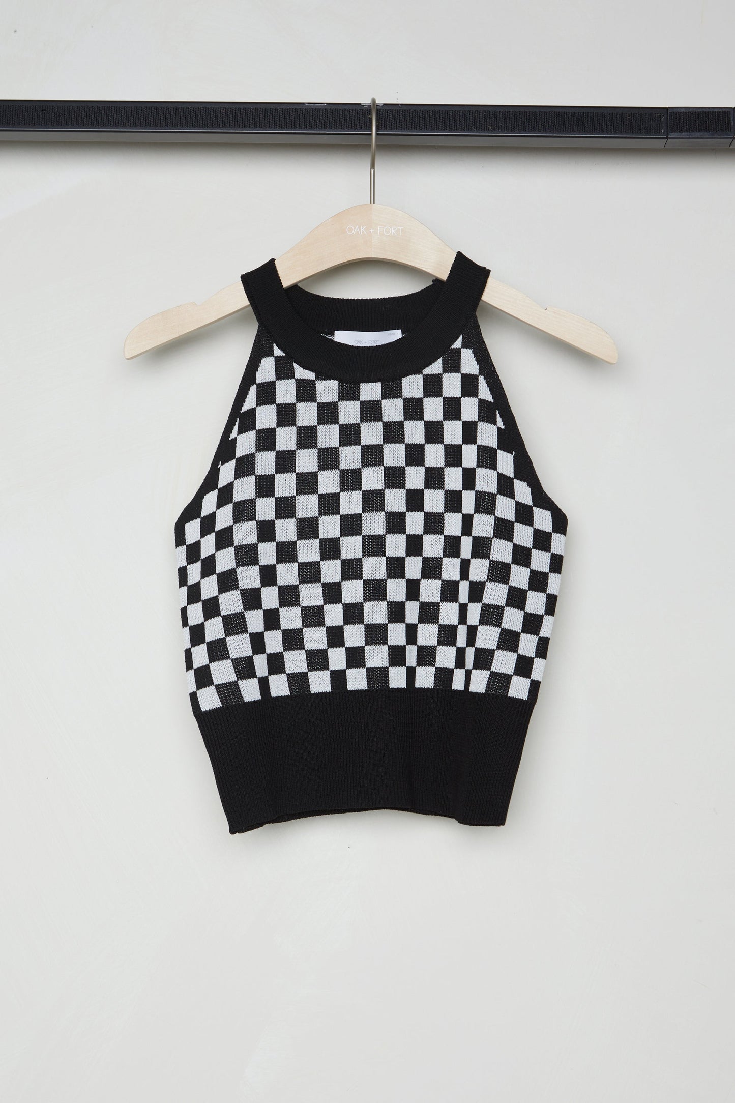 CHECKERED HALTER TANK