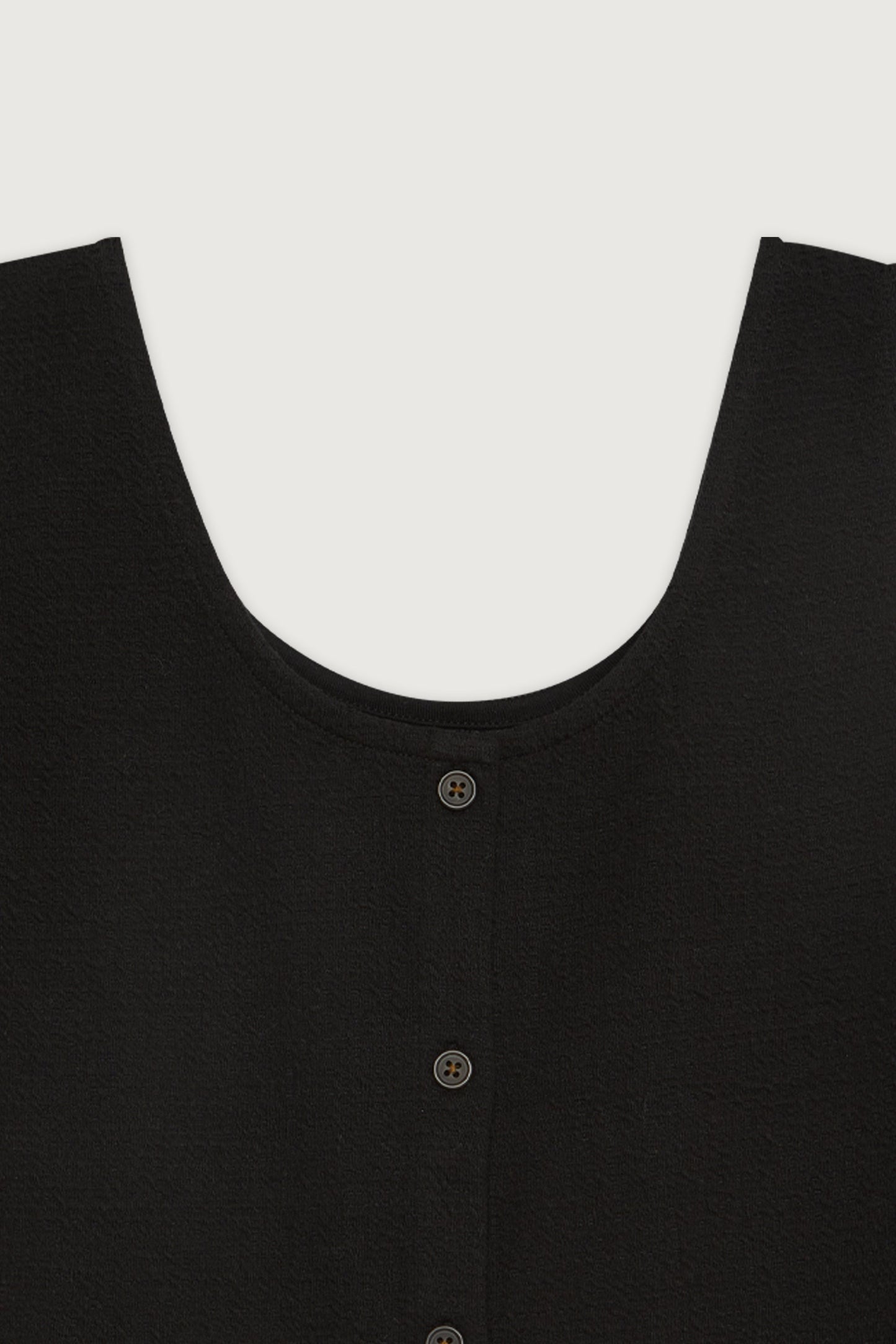 CROPPED TEXTURED TANK