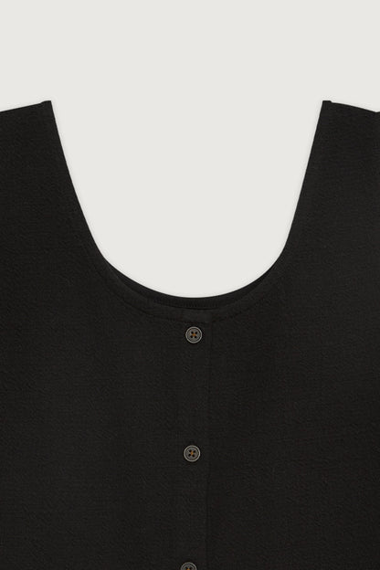 CROPPED TEXTURED TANK