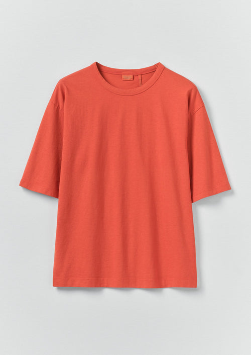 Short Sleeve Cotton Tee | Red Pitaya