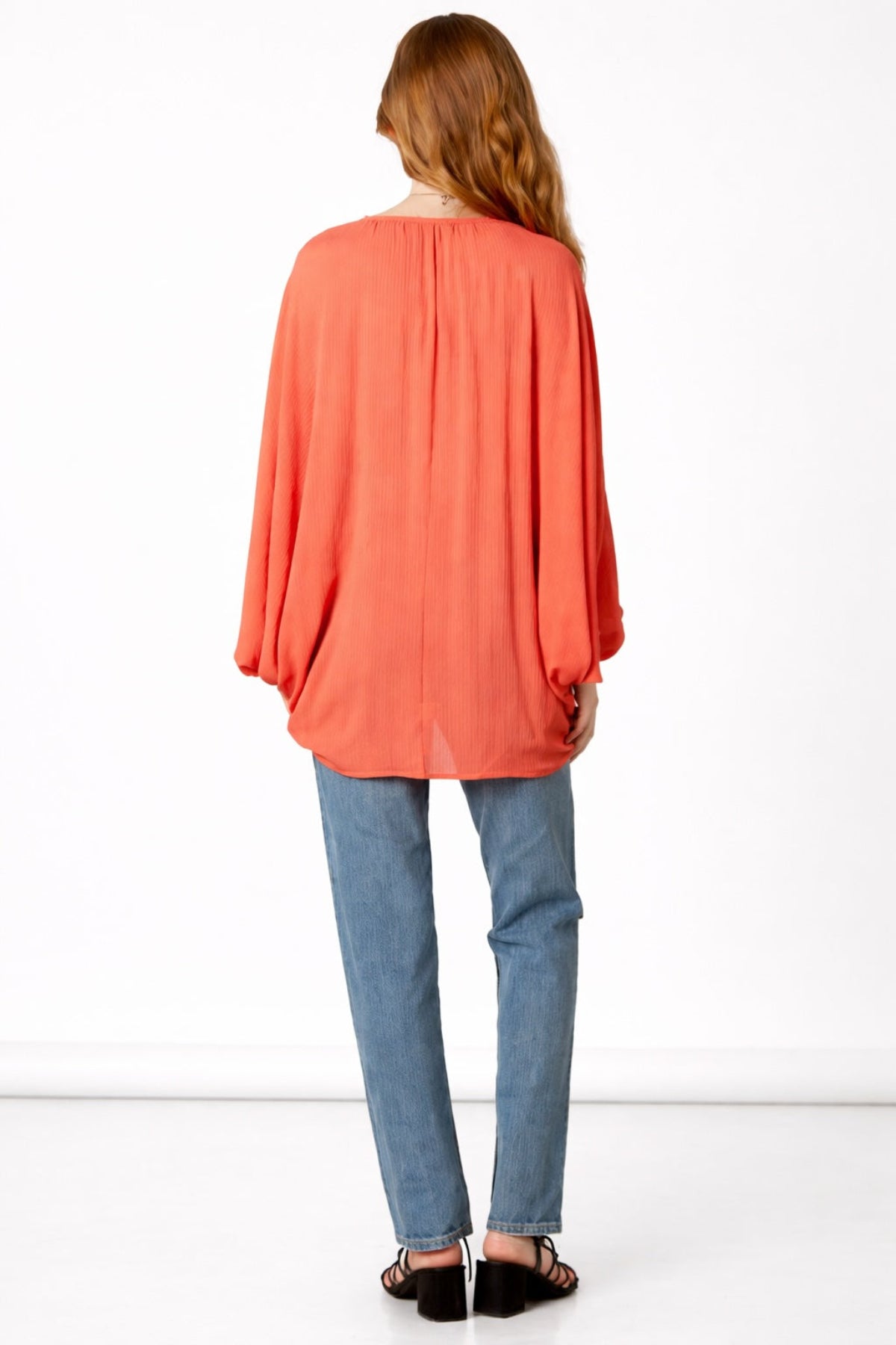 Sara Dusty Coral Kimono