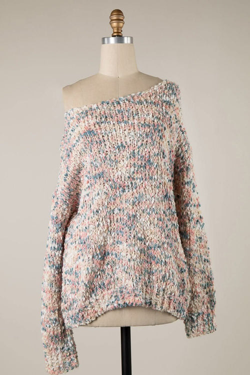 Jordan Blue Multi Knit Sweater