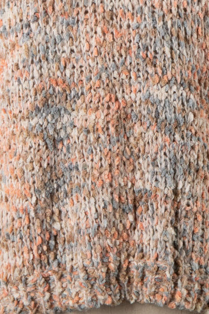 Jordan Marsala Multi Knit Sweater